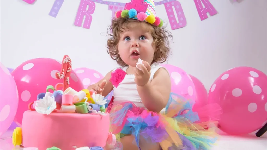 First Birthday Instagram Captions for Baby Girl