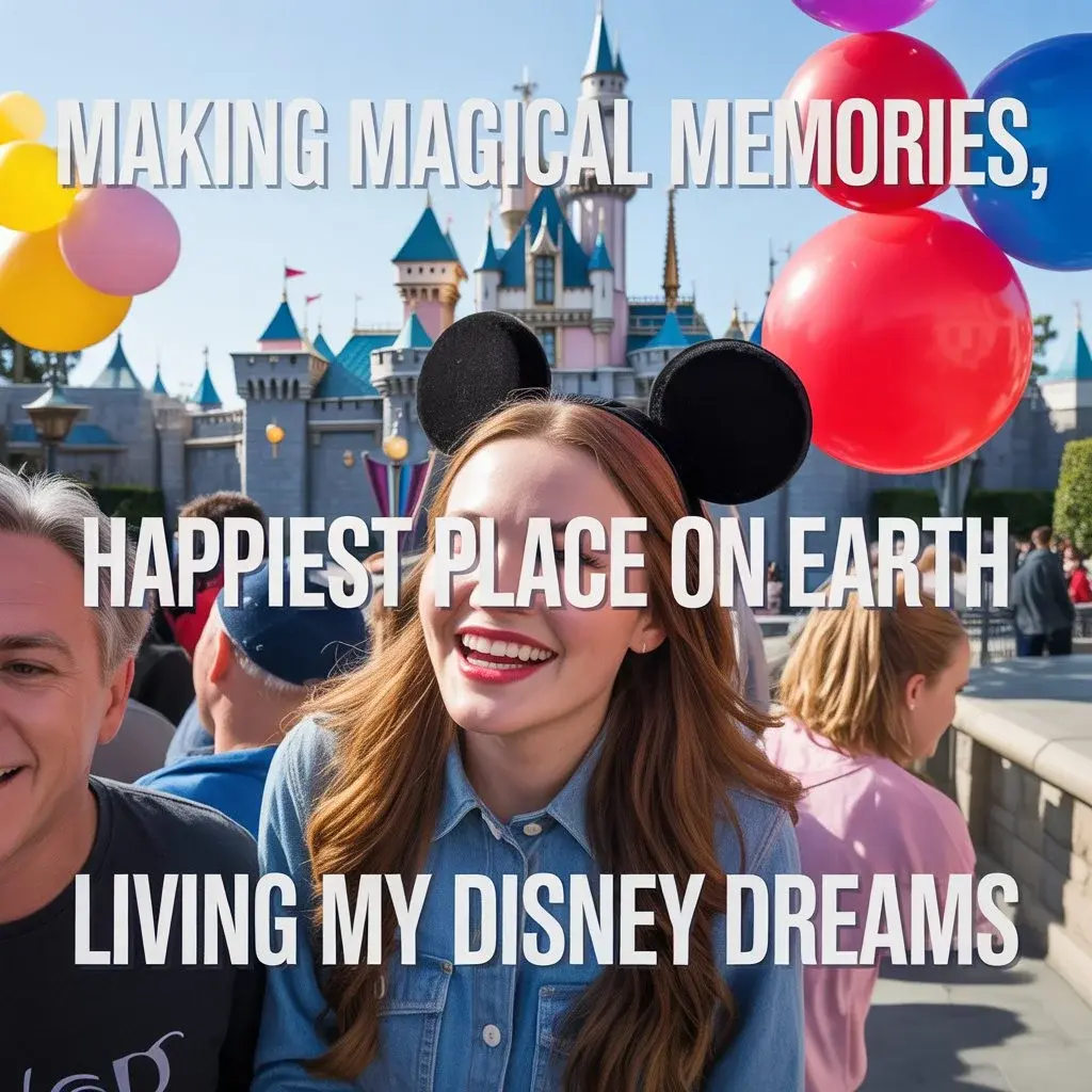 disneyland captions instagram