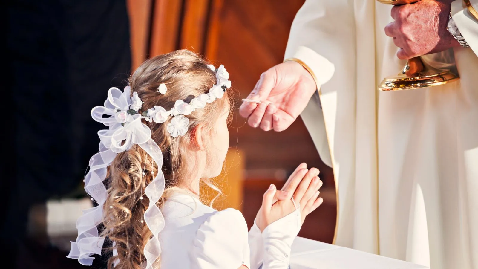 first communion captions