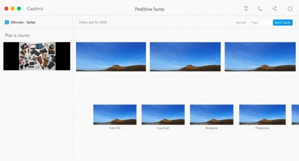 how to add captions on imovie